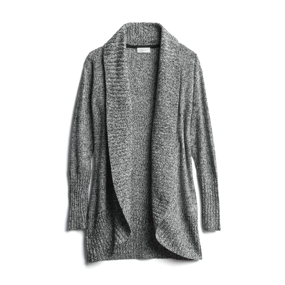 NEW RD Style open cardigan grey/black/white
